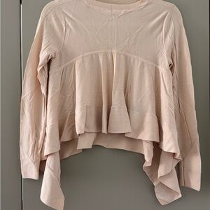 Club Monaco Elegant Women's Pink Ruffle Top